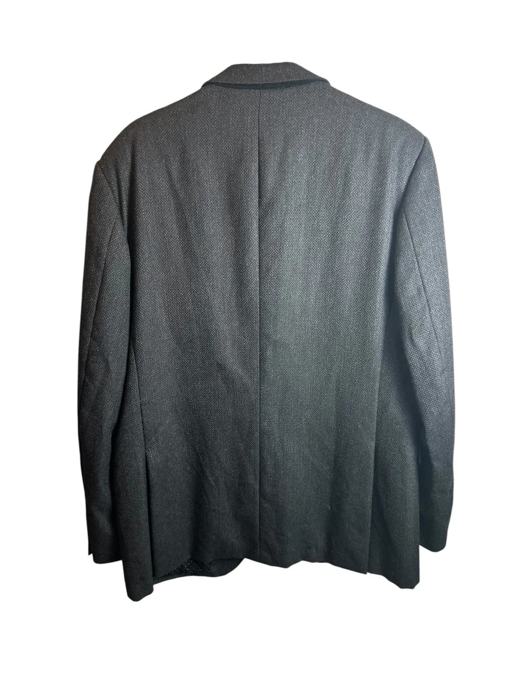 GIVENCHY Paris FW08 Mens 54 IT 44 US Charcoal Gray Cotton Blazer Italy
